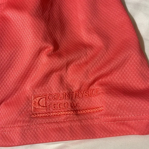 Pebble Beach Performance Polo Shirt Men's Short Sleeve - Coral size XXXL - Picture 5 of 9